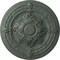 Ekena Millwork Vincent Ceiling Medallion (Fits Canopies up to 6"), Hand-Painted Cloud Burst Crackle, 26"OD x 3"P CM26VICBC - alternate 1